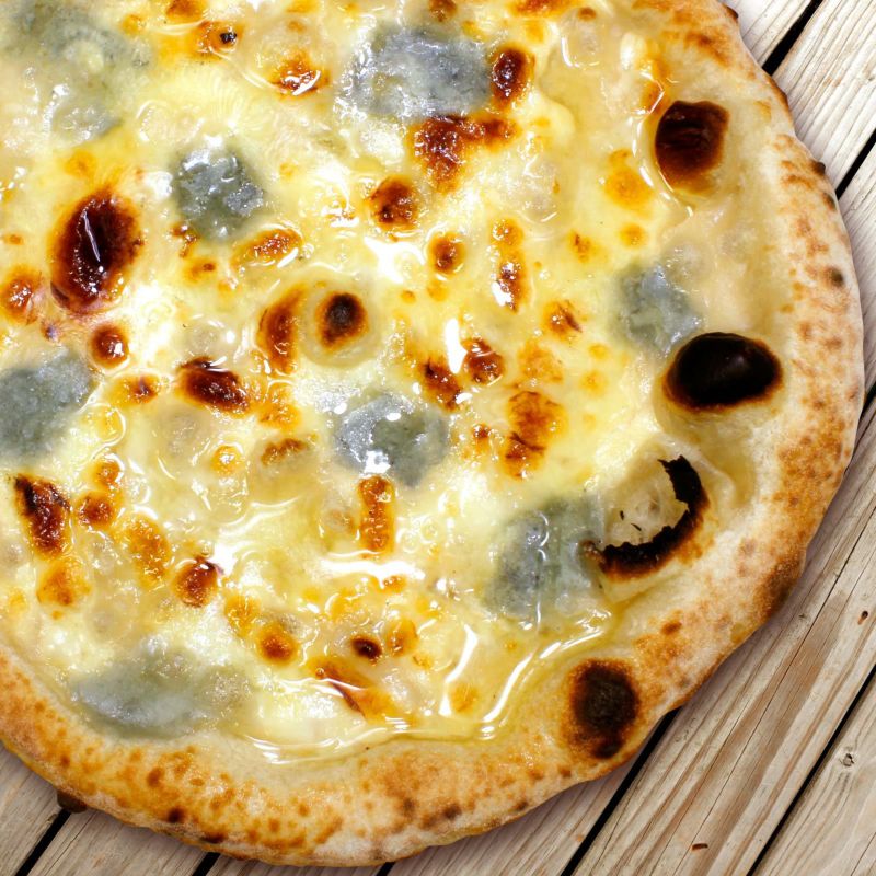 ゴルゴンゾーラと蜂蜜のピッツァ@pizzafontana