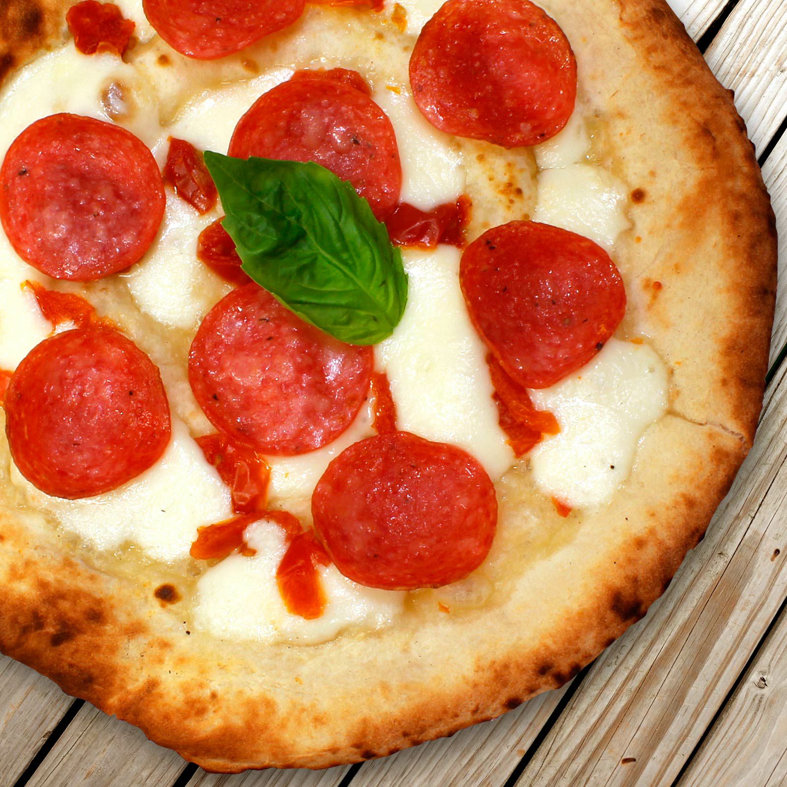 ペパロニのマルゲリータビアンカ