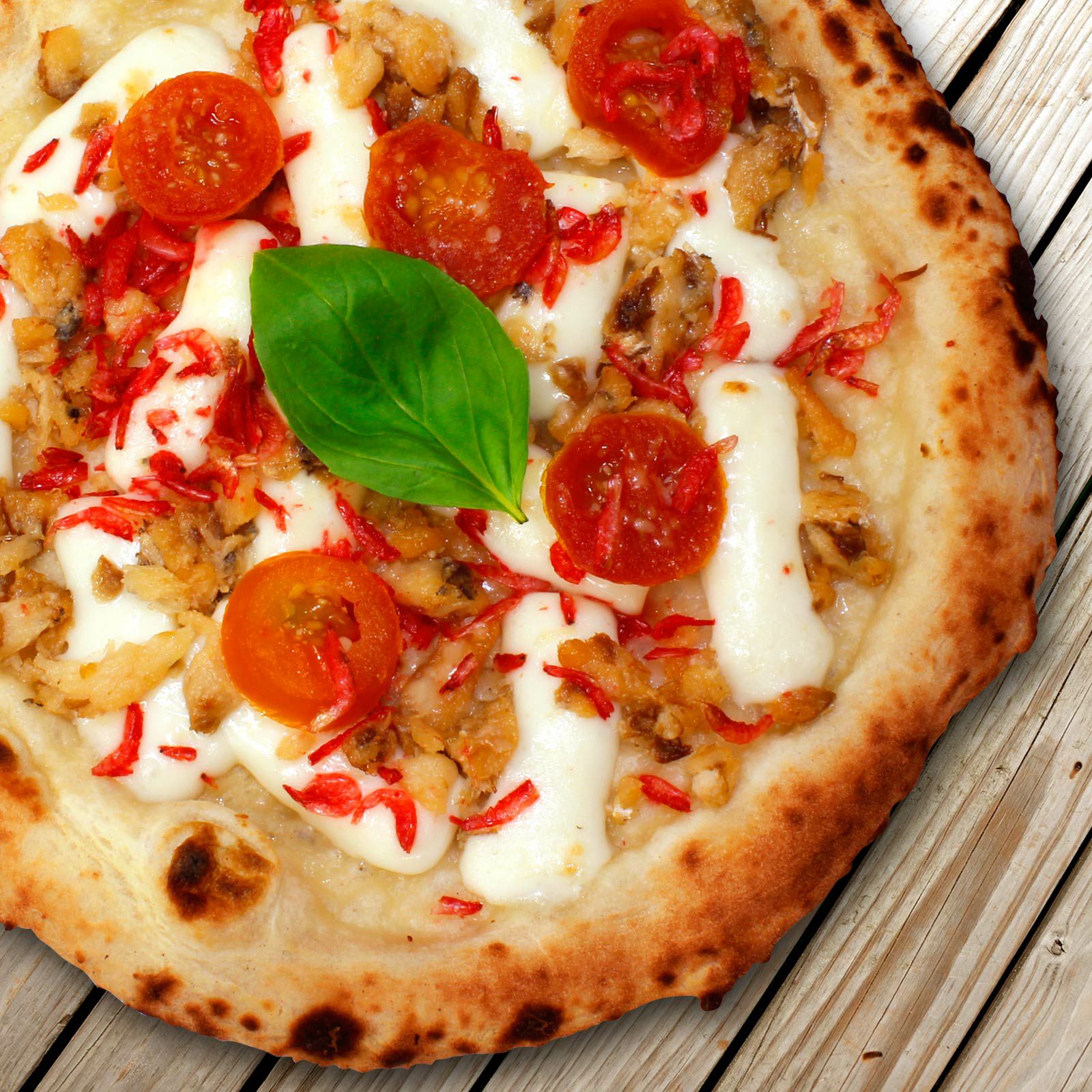 真鯛のマルゲリータビアンカ